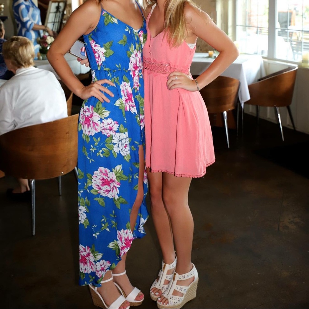 Pink sundress